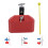 Cow Bell Durable Drum Percussion Part Musical Instrument Toy Accessory 5