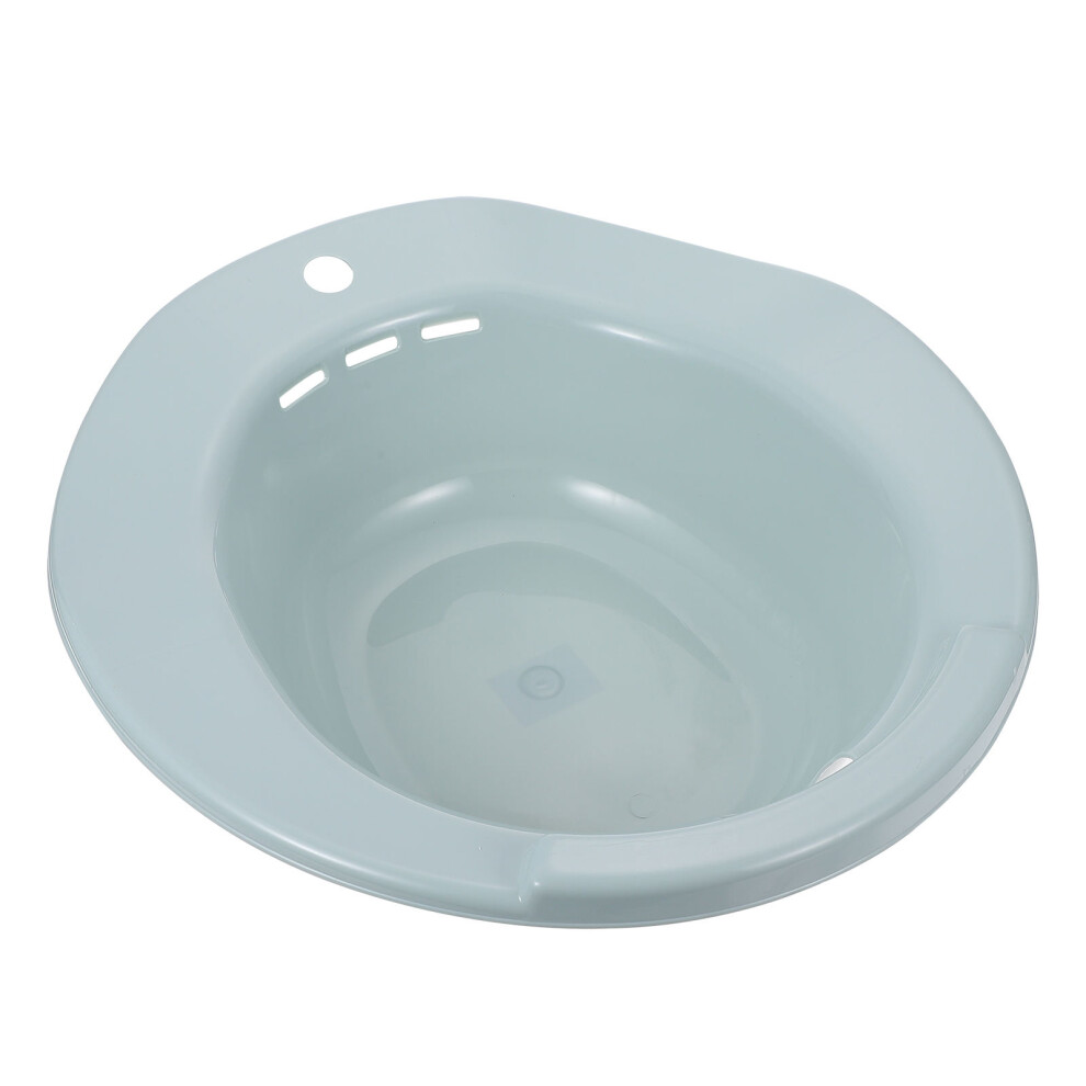 Ohphcall 1Pc Sitz Bath Postpartum Care Wash Basin Toilet Seat Squat Free