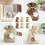 6 pcs empty lavender sachet bags for home car wardrobe use 11