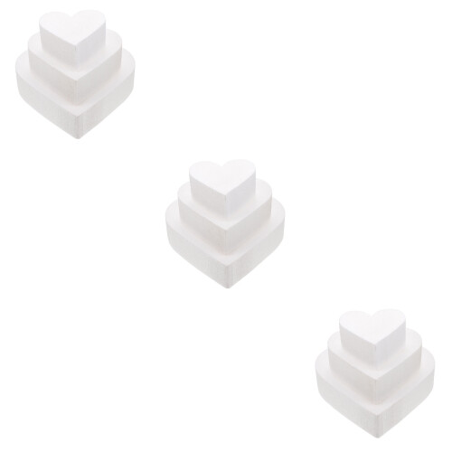 9 Pcs Reusable Foam Cake Models Wedding Party Accessory 1