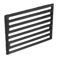 Fireplace Grate Rectangular Iron Outdoor Grilling Grate