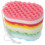 3Pcs Bath Sponge Body Scrubber With Hanging Rope For Shower 4