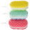3Pcs Bath Sponge Body Scrubber With Hanging Rope For Shower 10