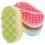 3Pcs Bath Sponge Body Scrubber With Hanging Rope For Shower 3