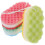 3Pcs Bath Sponge Body Scrubber With Hanging Rope For Shower 6