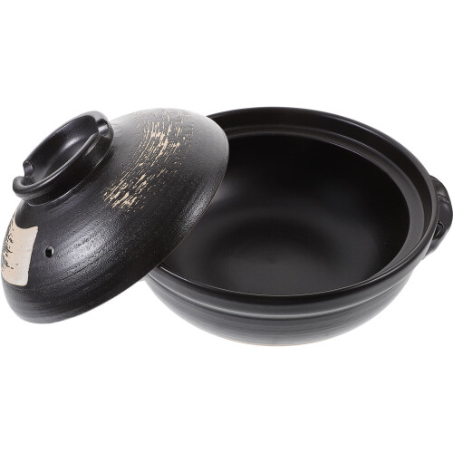 1Pc Ceramic Stew Pot Stockpot For Home Use Assorted Colors