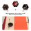 creative round ceramic ink dish for calligraphy and painting 10