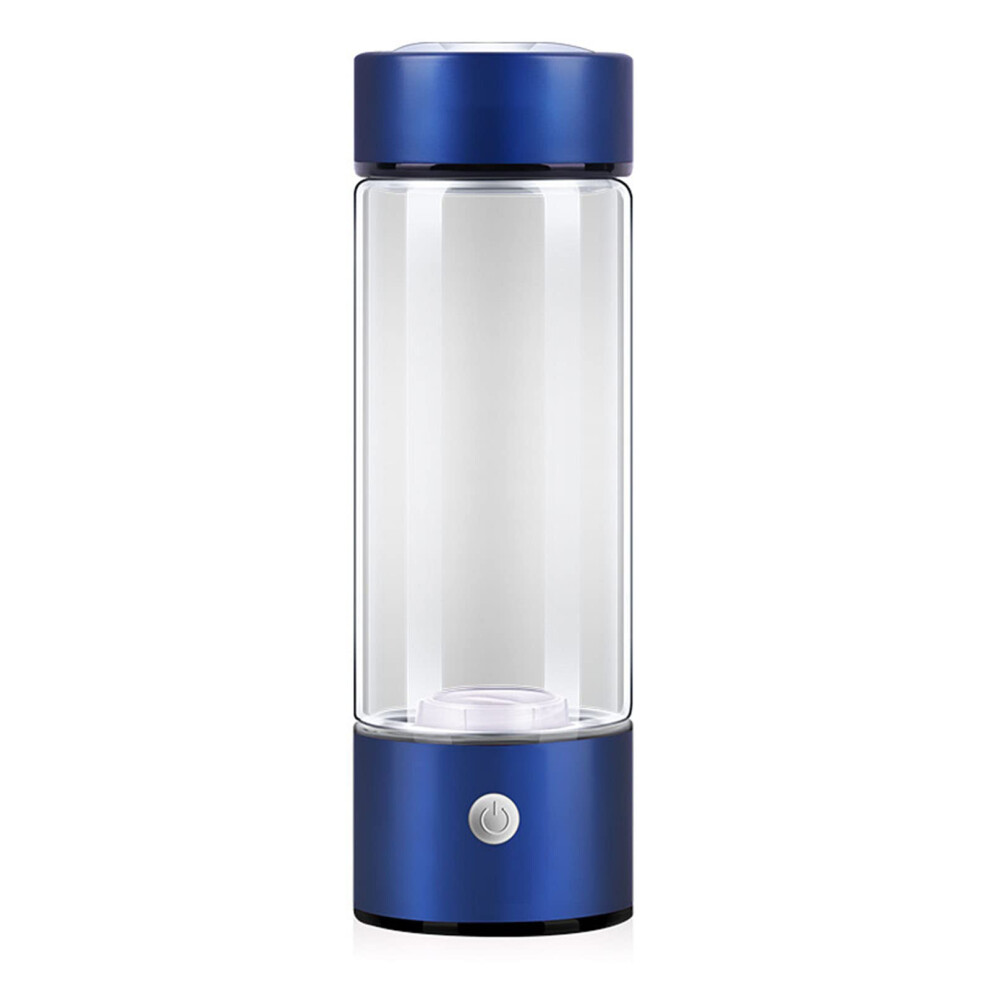 Water Purifiers Portable Hydrogen Rich Alkaline Water Bottle With SPE PEM Rechargeable Ionizer 800-1300 PPB Blue-image-OPC-PKTKHNF-NEW