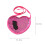 3Pcs Set Heart Shape Sequins Purse For Kids 2