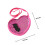 3Pcs Set Heart Shape Sequins Purse For Kids 3