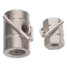 2 Pcs Guitar Strap Button Buckle Parts Banjo Security