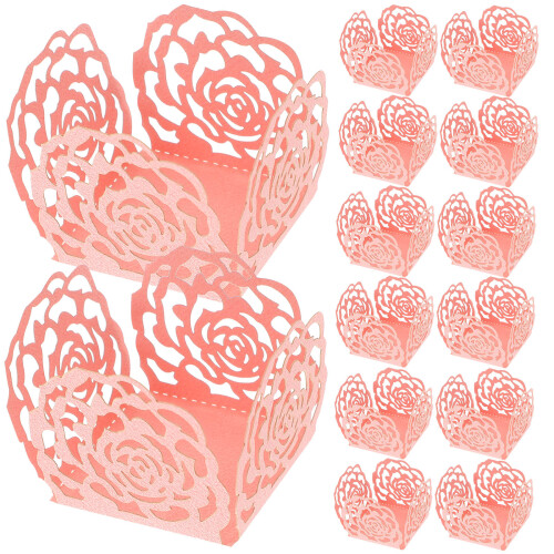 50pcs Chocolate Wrappers Hollow-Out