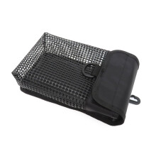 Mesh Bag Clip Underwater Storage Pouches For Diving Gear Buoy Carrier Black Scuba Gear Bag