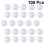 100Pcs Solid Polystyrene Balls Round Spheres For Diy Wedding Craft 7