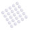 100Pcs Solid Polystyrene Balls Round Spheres For Diy Wedding Craft 1