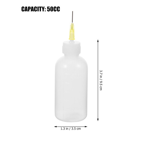 10Pcs Ceramic Needle Tip Bottle For Pottery Glaze Application 2
