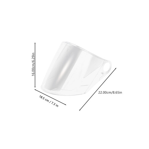 Motorbike Replaceable Visor Motorcycle Shield Lens For Cyclist 1