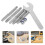 5Sets Manual Diamond Grinding Stone Sharpener for Chainsaw Silver Tool 11