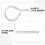 100 spilli bloccaggio in acciaio inox per estintore, 8