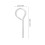100 spilli bloccaggio in acciaio inox per estintore, 2