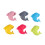 Wine Glasses Markers Assorted Color 12pcs 7