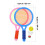 conjunto de raquetes de badminton com acessórios para treino 5