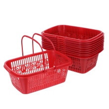 10 Sztuk Pojemniki Na Owoce Do Lodówki Plastikowe 1 Kg Czerwony