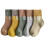 5 pares de algodão, média, para 1-2 5