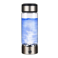 Water Purifiers Portable Hydrogen Water Bottle Hydrogen Generator Ionizer USB Rechargeable 3 Min Mode 800-1200 PPB 360ml