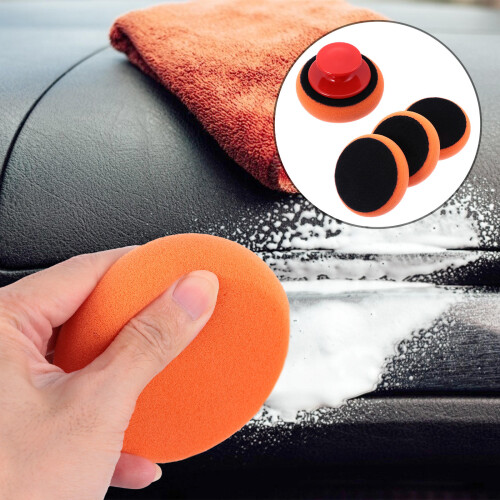 One Set Practical Car Polishing Sponge Pads Buffing Tool Kit 2