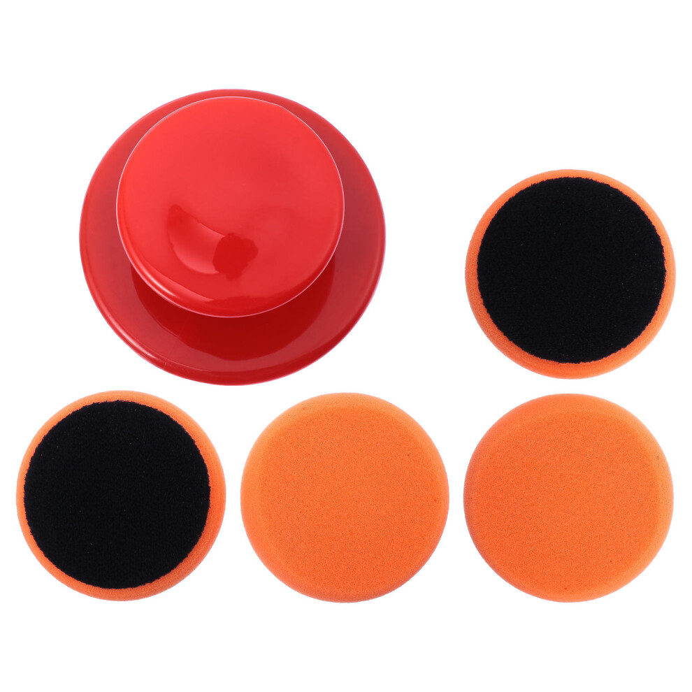 One Set Practical Car Polishing Sponge Pads Buffing Tool Kit 3321641630881