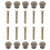 20 Sets Mini Mushroom Head Cabinet Knobs Pulls For Jewelry Boxes 7