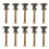 20 Sets Mini Mushroom Head Cabinet Knobs Pulls For Jewelry Boxes 8