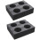 2 Pcs Foam Cup Holder Tray For Drinks And Takeout Cups 1