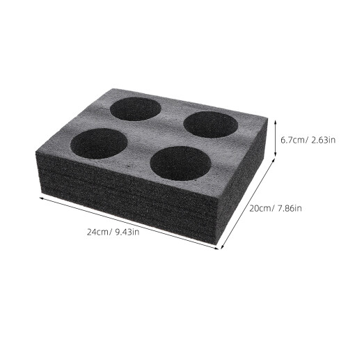 2 Pcs Foam Cup Holder Tray For Drinks And Takeout Cups 2