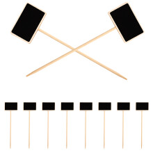 10Pcs Mini Chalkboard Message Board Diy Home Decoration Accessories