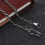 Classic Silver Plated Pocket Watch Chain Key Chain 8