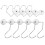 10Pcs Purse Hook Hanger For Table Desk 7