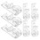 8pcs roller shade safety clips with screws for bead chains and blinds 7