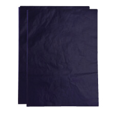 200 pcs graphite carbon transfer tracing paper blue