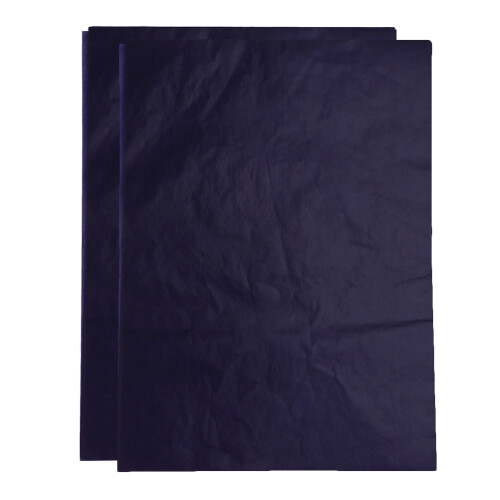 200 pcs graphite carbon transfer tracing paper blue