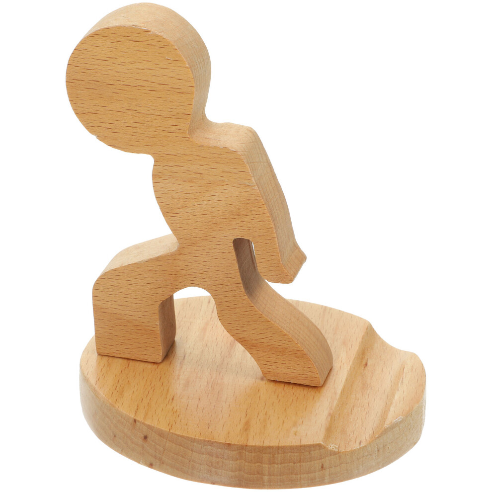 Wood Cellphone Holder Tabletop For Mobile And Tablet Office Decor 3321888252471