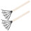 2Pcs hand Rake 5-Tine Beach Shell Rake With Mesh Net 1