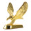 Eagle Hood Ornament Sticker: 3D Vogelslogo Auto Styling 9