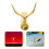 Eagle Hood Ornament Sticker: 3D Vogelslogo Auto Styling 10