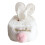 Rabbit Ear Tissuebox Servetcontainer Voor Thuis Bar Kantoor Wit 1
