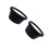 2pcs universal 6.5 inch car speaker waterproof cover pads 10