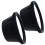 2pcs universal 6.5 inch car speaker waterproof cover pads 5