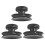 3 Pcs Sound Bowl Suction Cups With Handle For Meditation 11