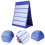 43X33Cm Desktop Pocket Chart Self-Standing With 20Pcs White Cards 10
